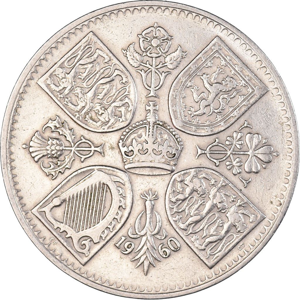 United Kingdom | 5 Shillings Coin | British Exhibition | KM:909 | 1960