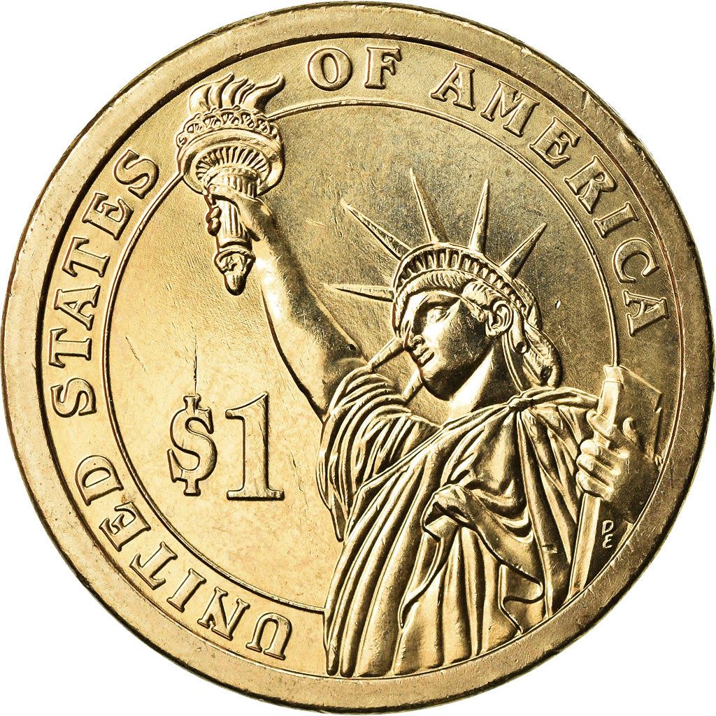 United States | 1 Dollar Coin | Rutherford B. Hayes | Km:501 | 2011