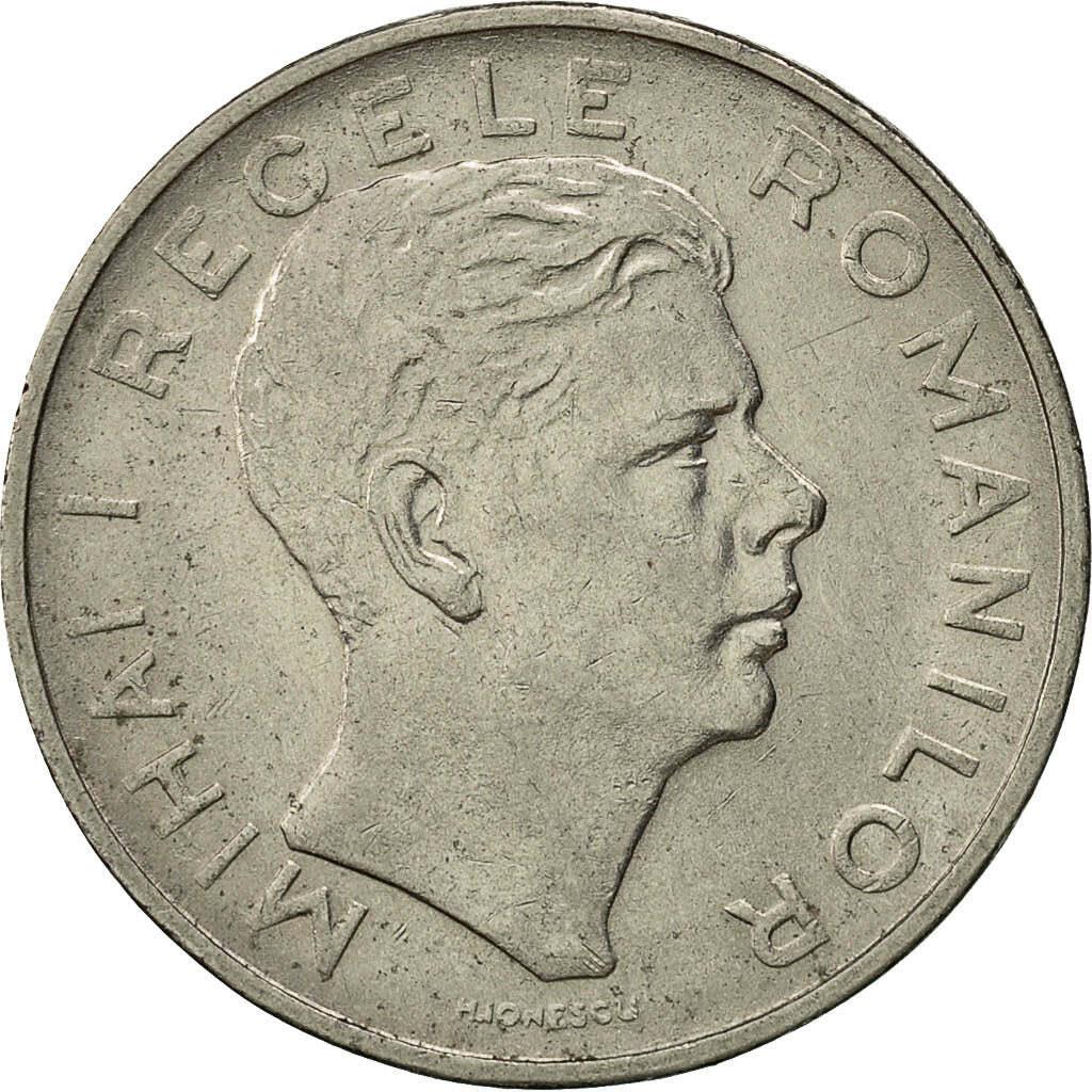Roemenië Munt | 100 Lei | Koning Mihai I | KM64 | 1943 - 1944