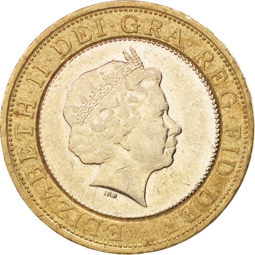 United Kingdom | 2 Pounds Coin | Elizabeth II | Km:994 | 1998 - 2015