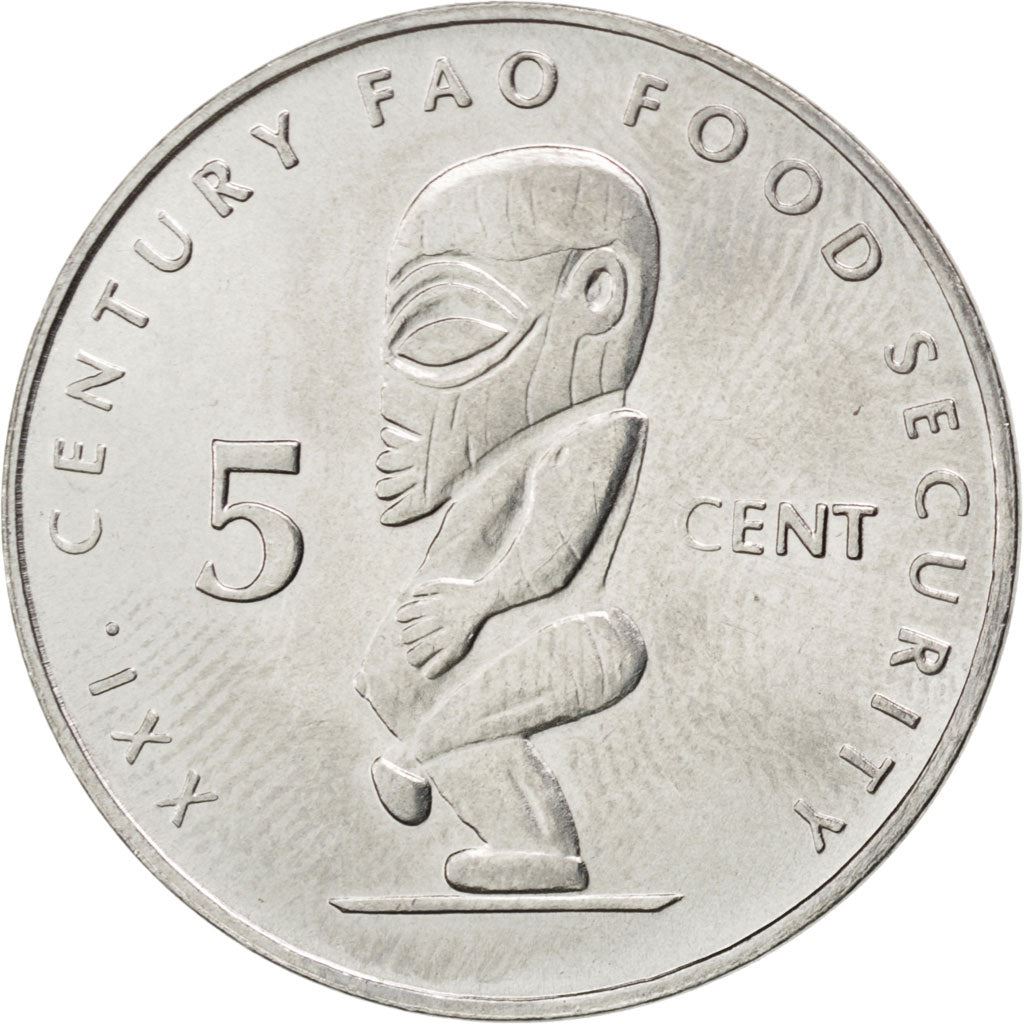 Cookøerne | 5 Cents Mønt | Tangaroa | Km:369 | 2000