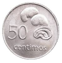 Mozambique | 50 Centimos Coin | Cashew Nuts | KM:95 | 1975