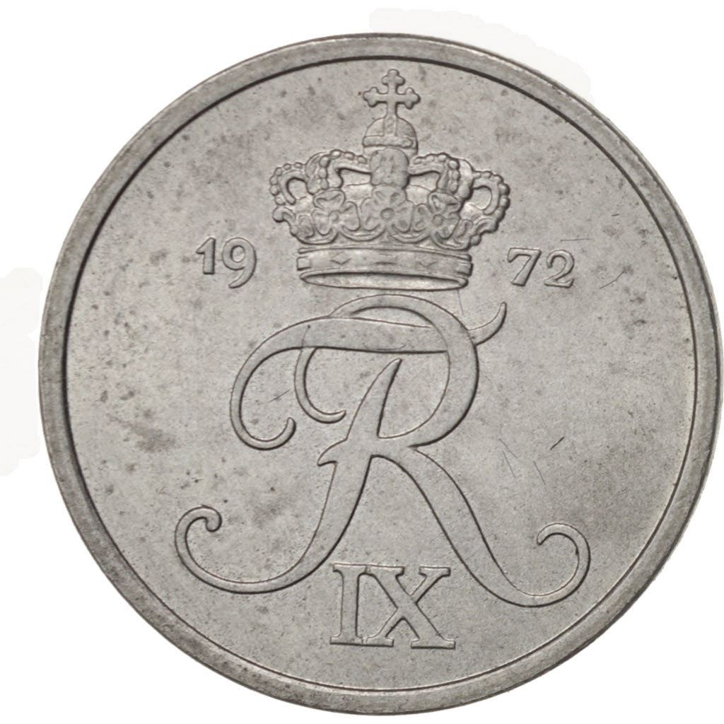 Denmark | 1 Ore Coin | Monogram | Km:839 | 1948 - 1972