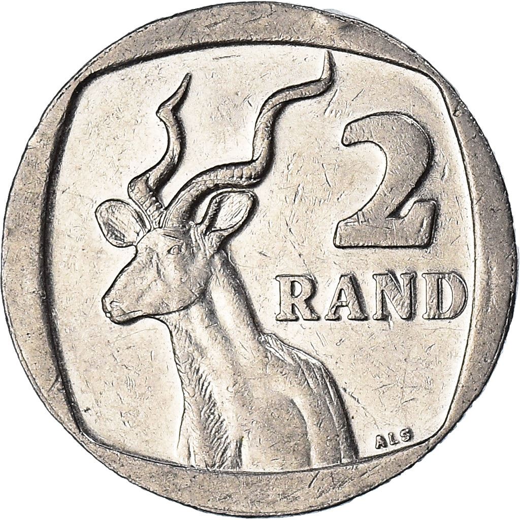 South Africa 2 Rand Coin | Afurika Tshipembe - iSewula Afrika | KM336 | 2004 - 2016