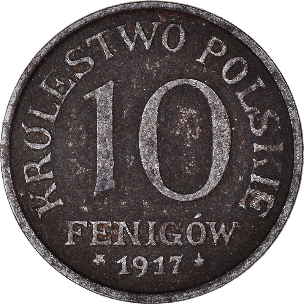Poland | 10 Fenigow | Eagle | KM6 | 1917 - 1918