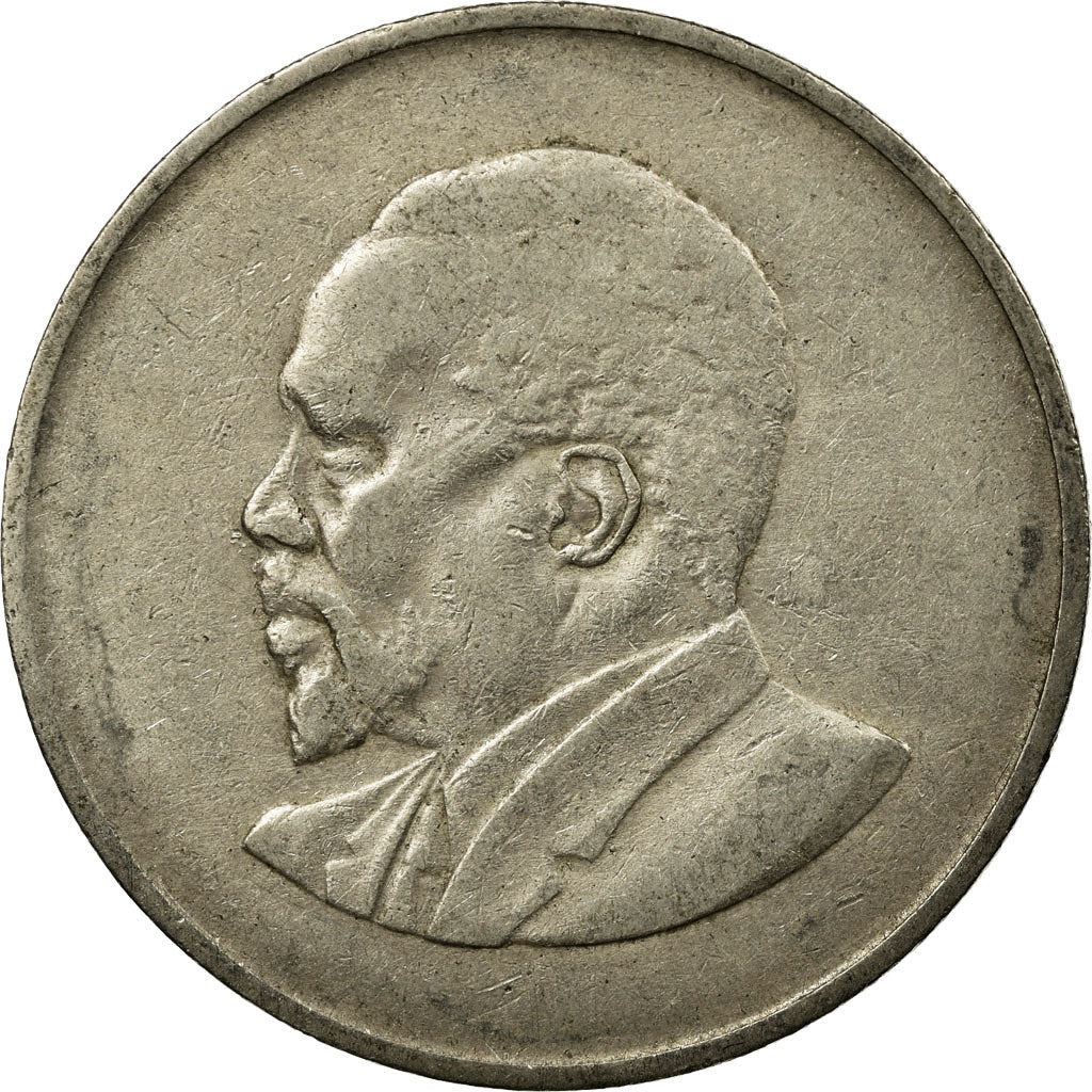 Kenya 1 Shilling | Jomo Kenyatta 1963 - 1978 Coin | KM5 | 1966 - 1968