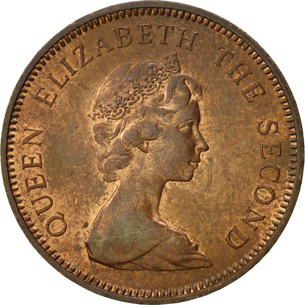 Jersey | 1 New Penny Coin | Elizabeth II | Lions | Km:30 | 1971 - 1980