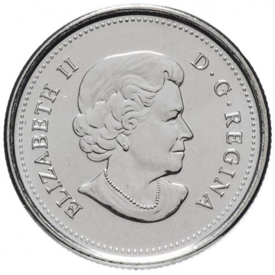 Canada | 25 Cents Coin | Arctic Expedition | Nickel plated copper | KM:1547 | 2013
