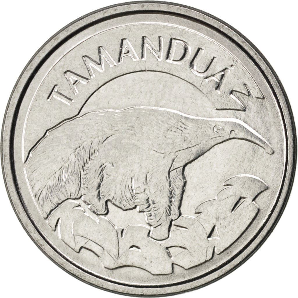 Brazil 10 Cruzeiros Reais Coin KM628 1993 - 1994