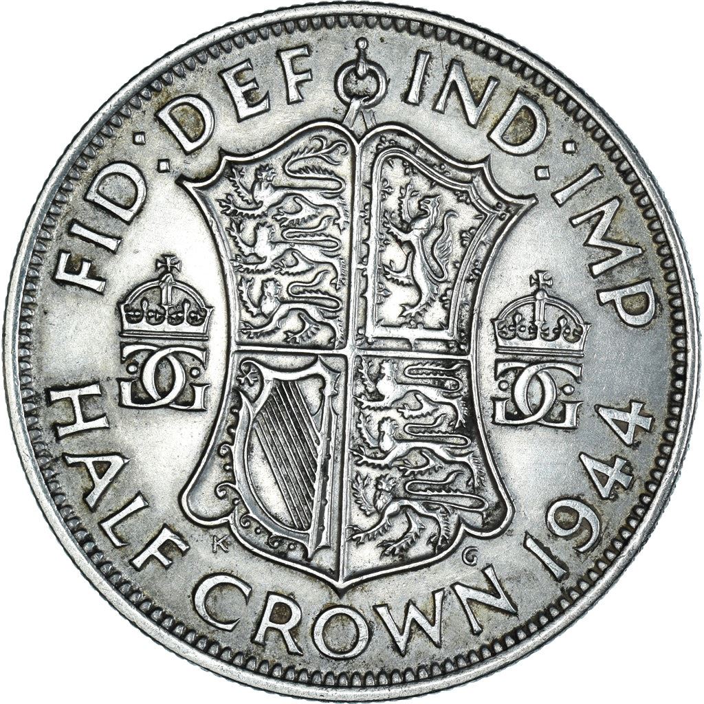 United Kingdom | 1/2 Crown Coin | George VI | KM:856 | 1937 - 1946