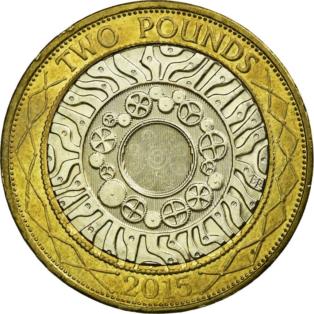 United Kingdom | 2 Pounds Coin | Elizabeth II | Km:994 | 1998 - 2015