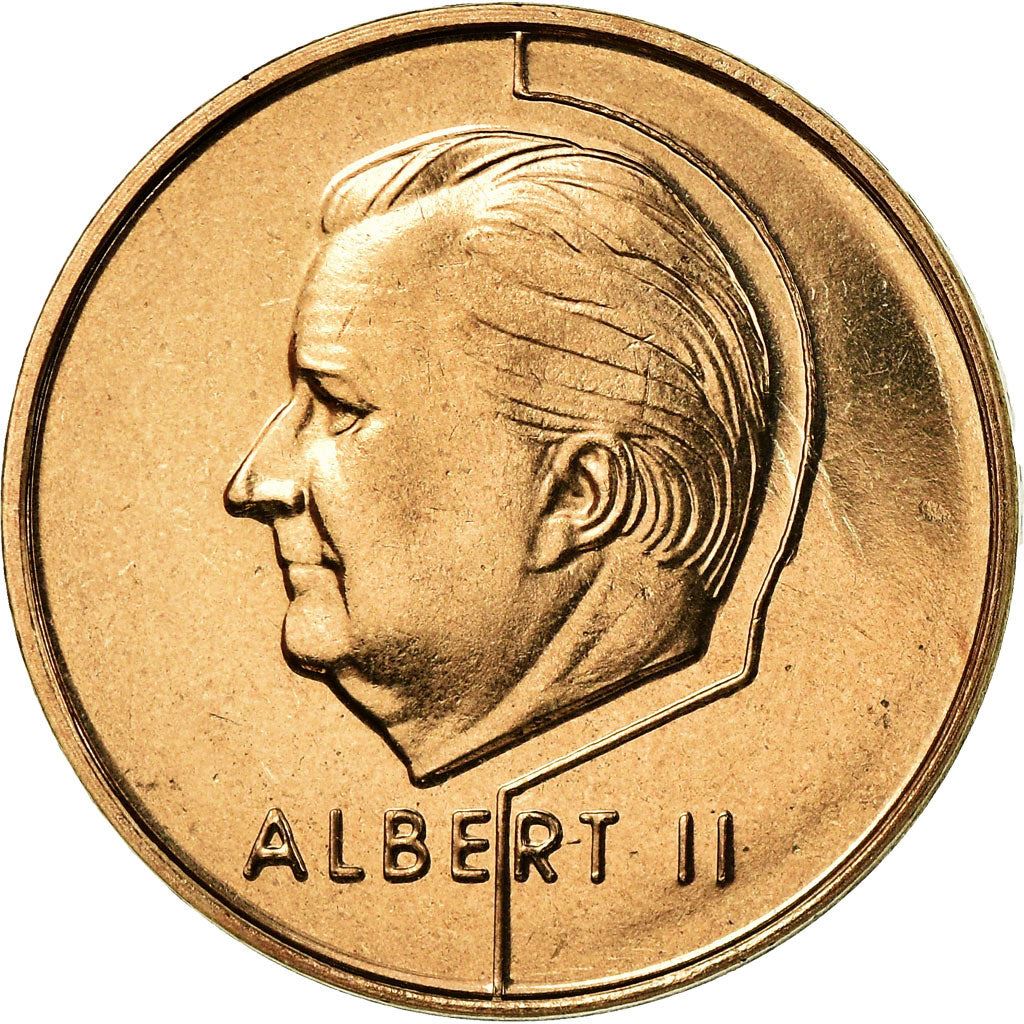 Belgian Coin 20 Francs - Albert II Belgique | Angel | Scales | KM191 | 1994 - 2001
