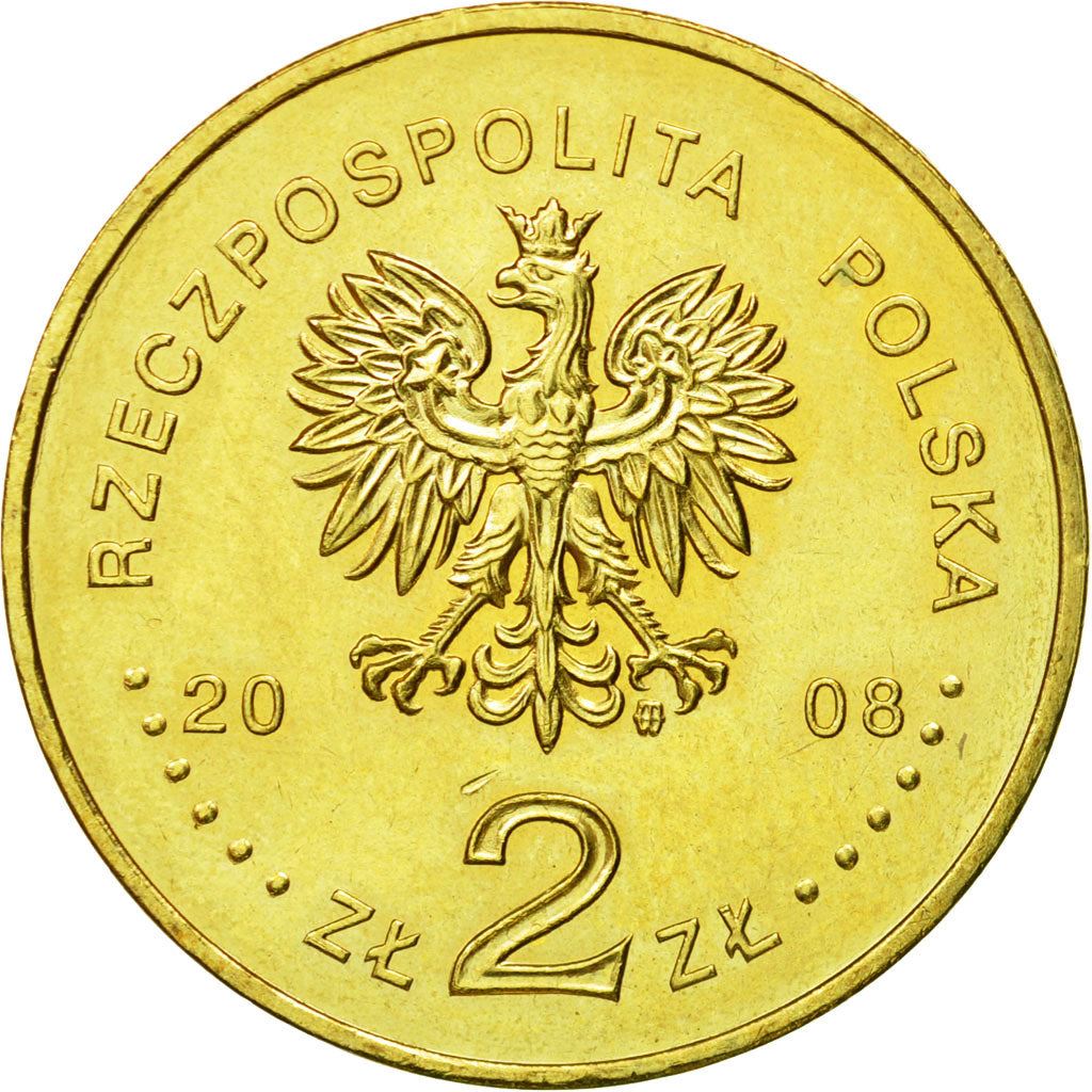Poland | 2 Zlotys Coin | Greater Poland Uprising | Y:662 | 2008