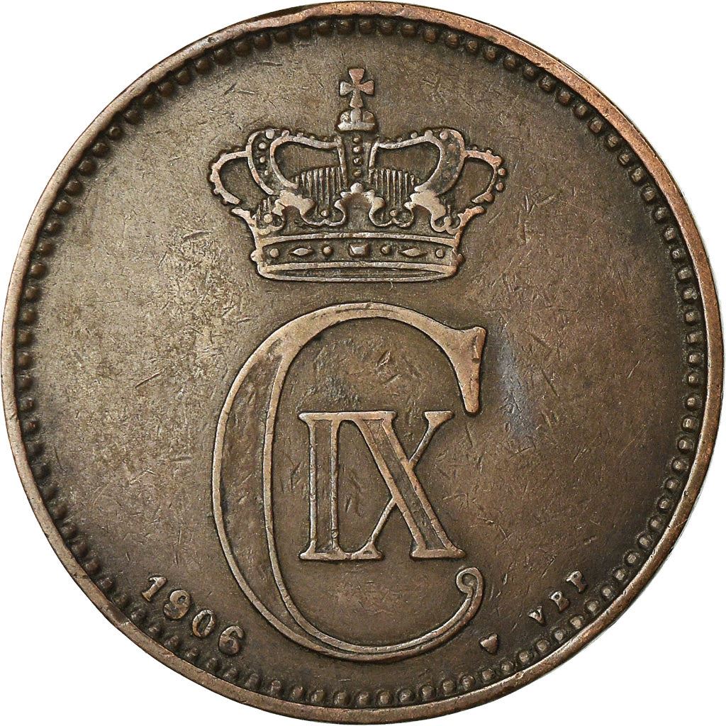Denmark | 5 Ore Coin | Monogram | Km:794 | 1874 - 1906
