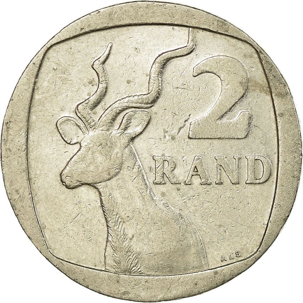 Sydafrika 2 Rand Mønt | Xhosa Legende - UMZANTSI AFRIKA | KM165 | 1996 - 2000