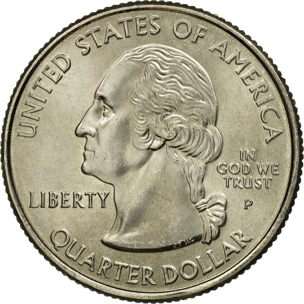 United States | 1/4 Dollar Coin | Michigan | Km:355 | 2004