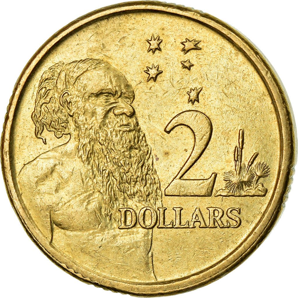 Australia | 2 Dollars Coin | Aboriginal Elder | Km:406 | 1999 - 2019