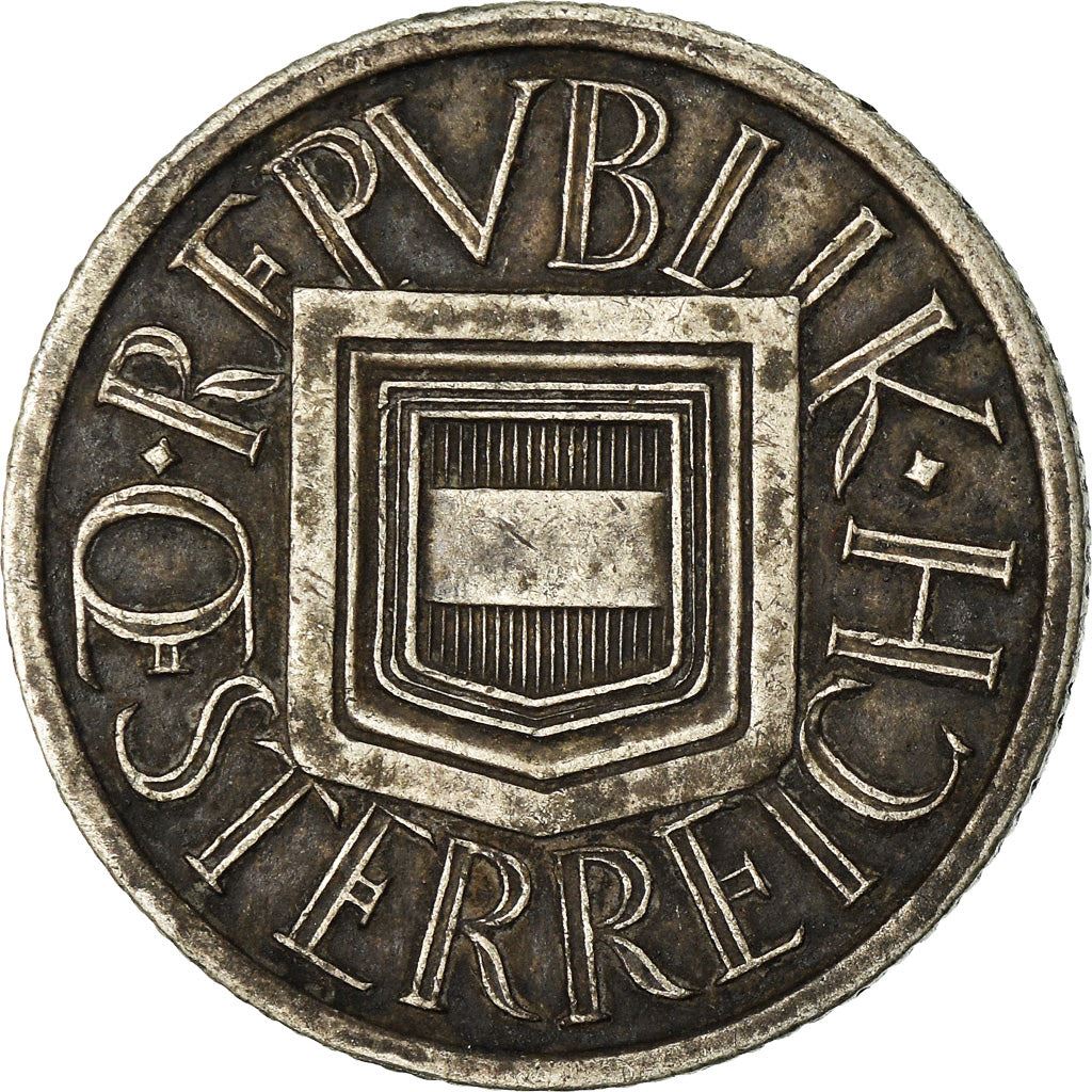 Austria | 1/2 Schilling Coin | Austrian Escutcheon | Km:2839 | 1925 - 1926