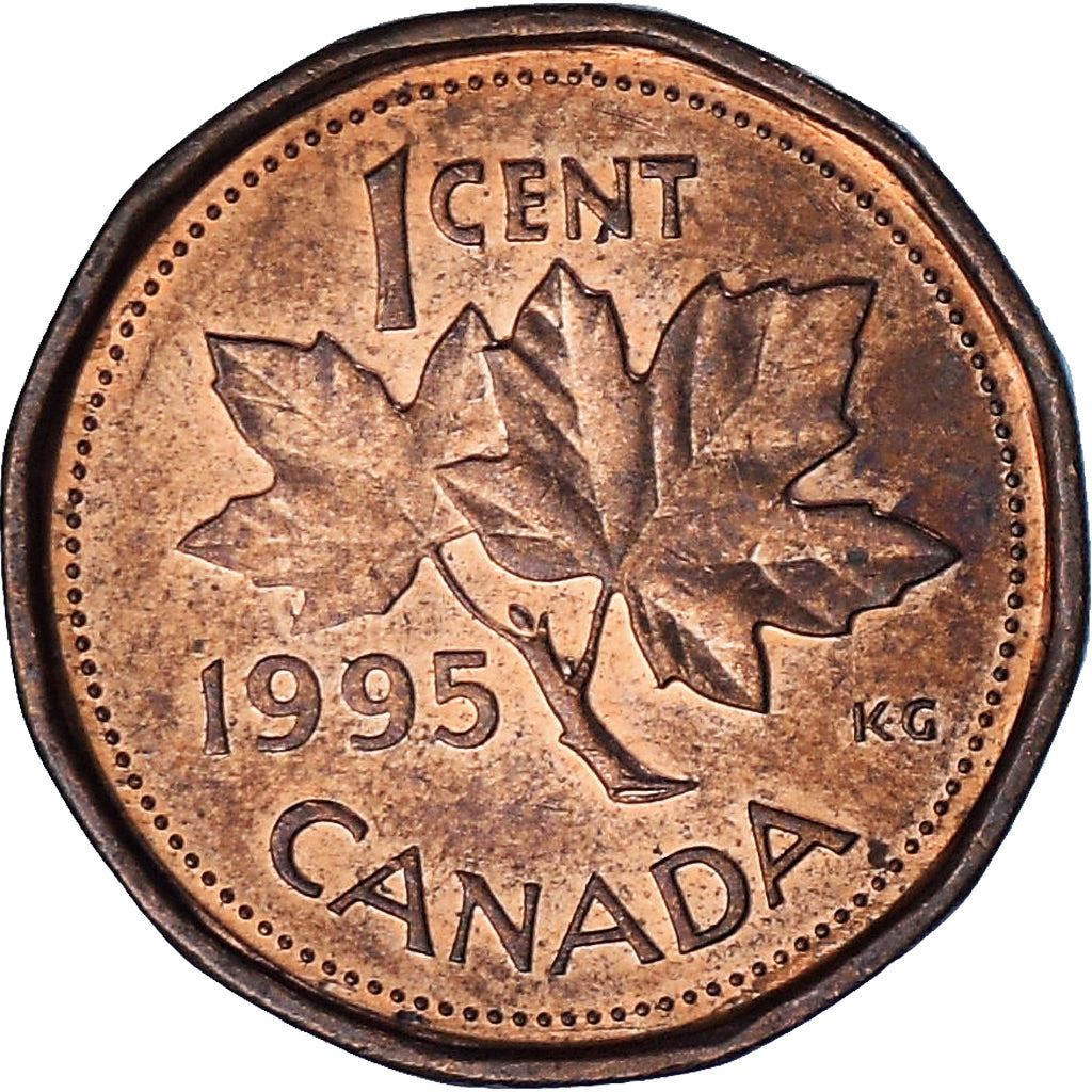 Canada | 1 Cent Coin | Queen Elizabeth II | Km:181 | 1990 - 1996