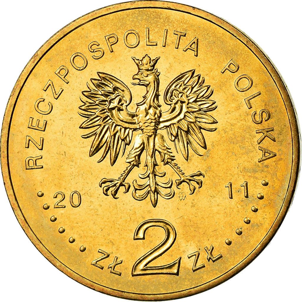 Poland | 2 Zlotys Coin | Kalisz | Y:806 | 2011