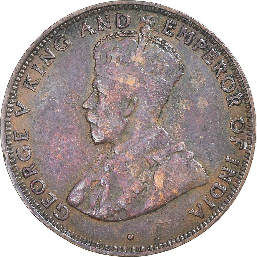 Hong Kong 1 Cent Coin | George V small type | KM17 | 1931 - 1934