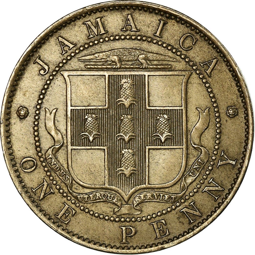 Jamaica | 1 Penny Coin | King George V | Km:26 | 1914 - 1928