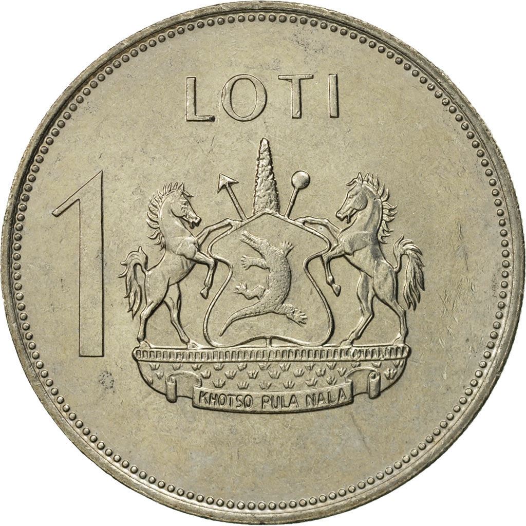 Lesotho | 1 Loti Coin | Moshoeshoe II | Copper-nickel | KM:22 | 1979-1989