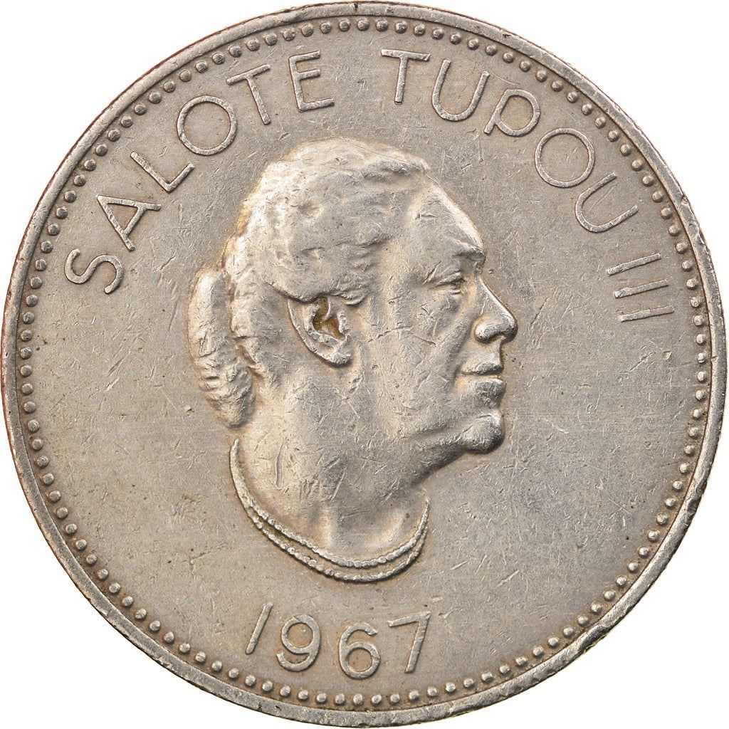 Tonga | Moneta da 20 Seniti | Regina Tupou III | Stella | Km:8 | 1967