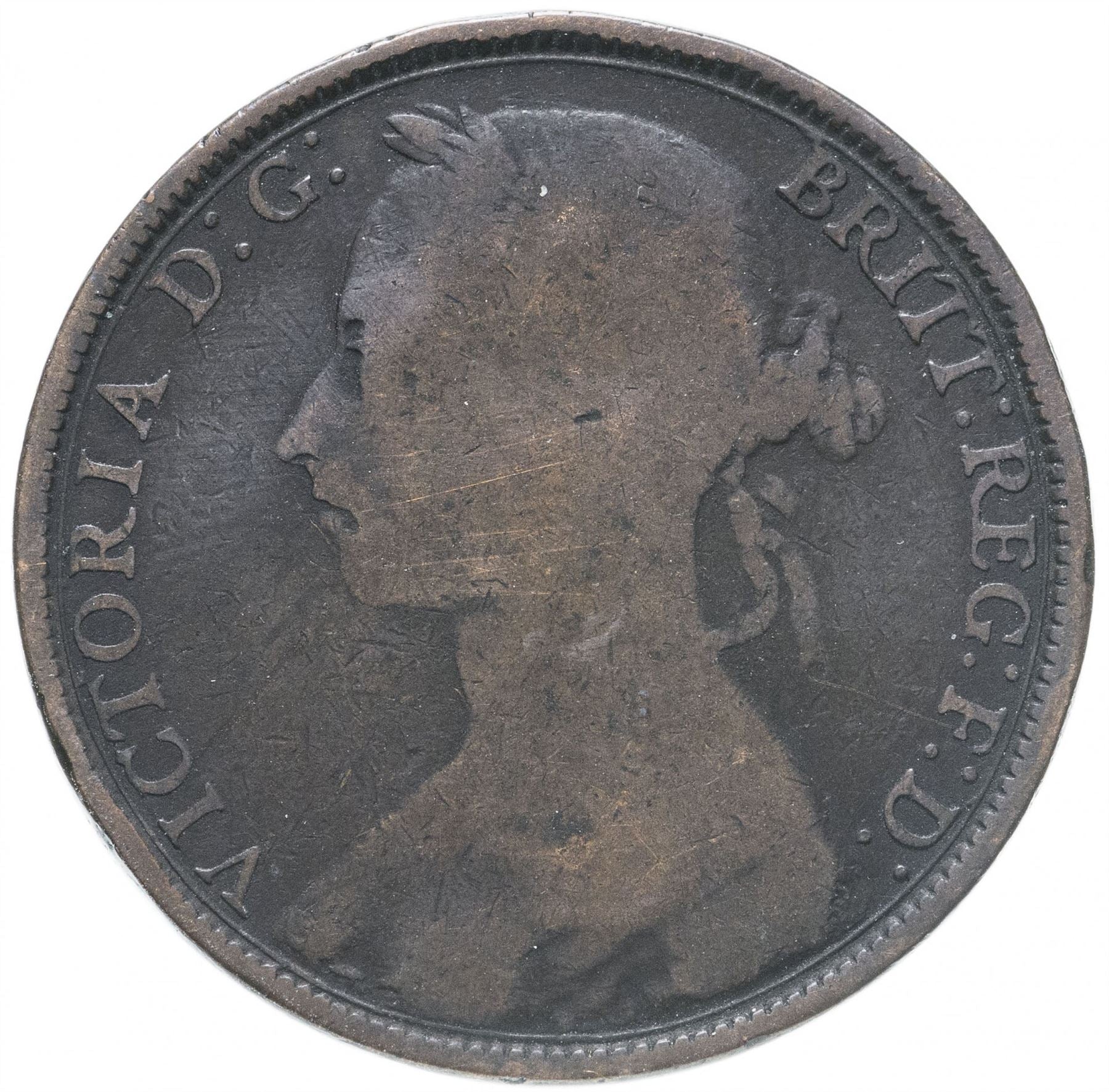 United Kingdom | 1 Penny Coin | Victoria | KM:755 | 1874 - 1894