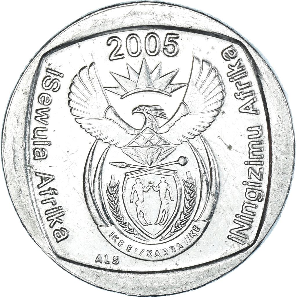 South Africa 1 Rand iSewula Afrika - iNingizimu Afrika Coin KM295 2005 - 2017