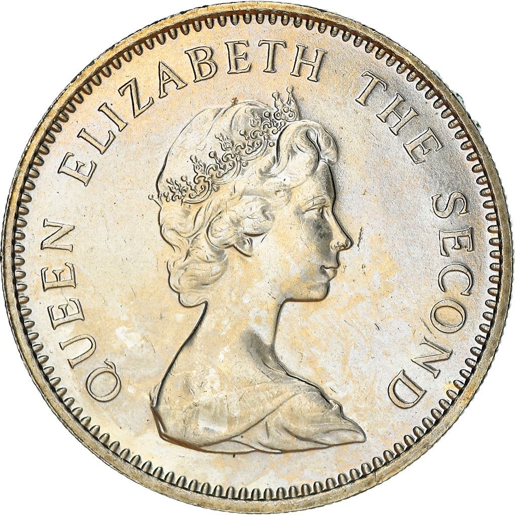 Монета Джерси Айлендер 5 пенсов | Королева Елизавета II | KM48 | 1981