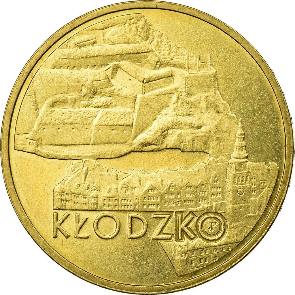 Poland | 2 Zlotys Coin | Kłodzko | Y:624 | 2007