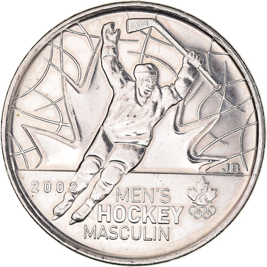 Canada | 25 Cents Coin | Nickel plated steel | Hockey | KM:1063 | 2009