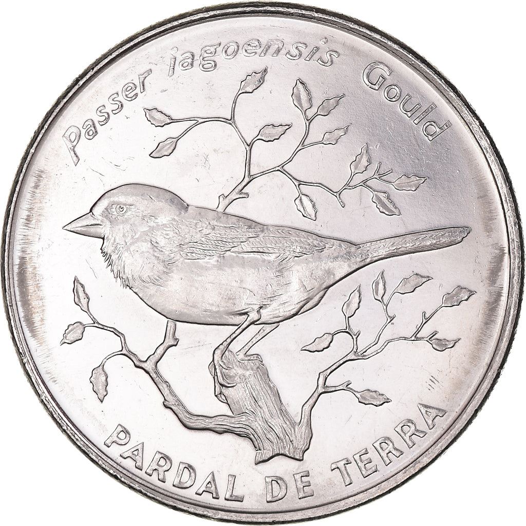 Cape Verde 50 Escudos Coin | Cape Verde Sparrow | KM37 | 1994