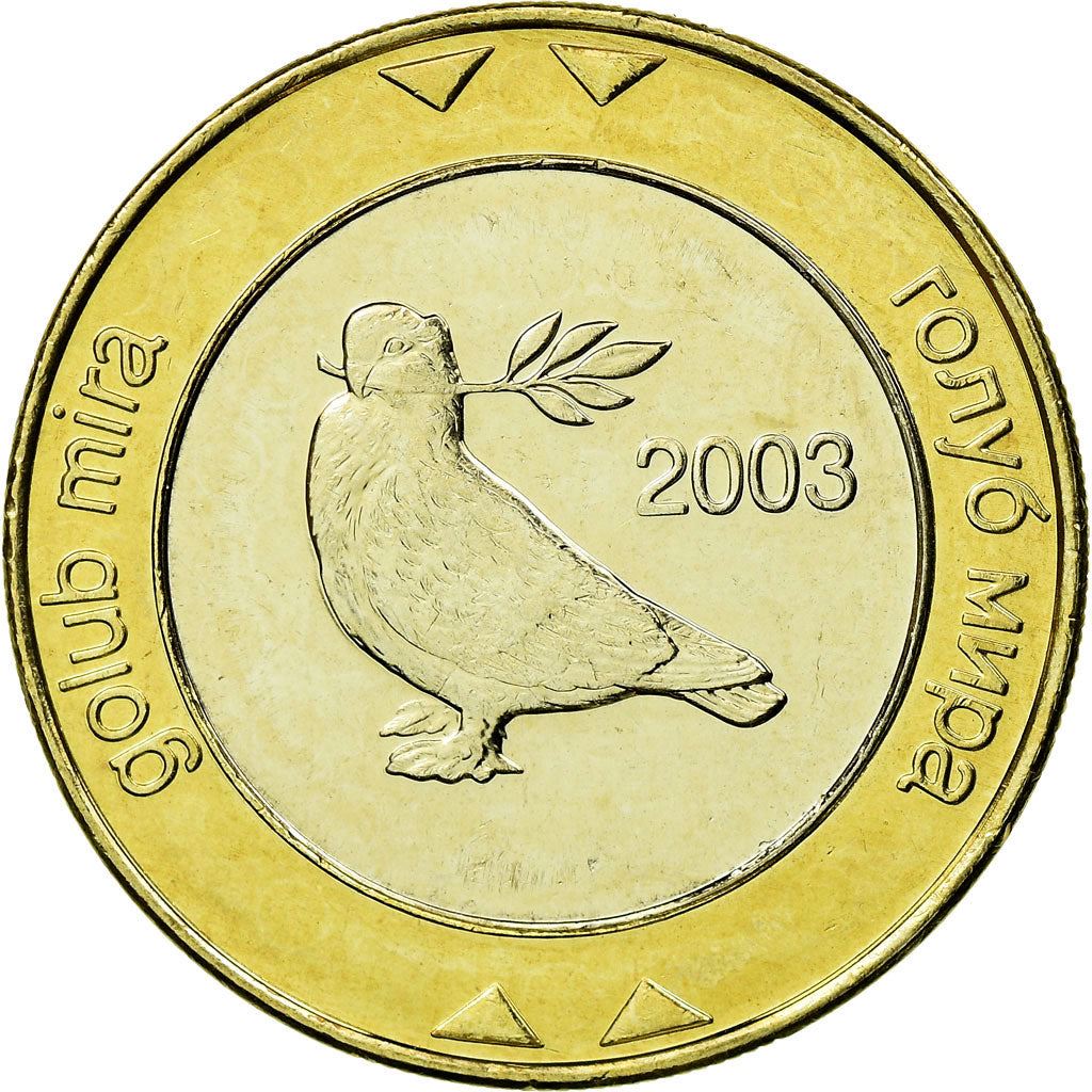 Bosnia and Herzegovina | 2 Konvertibilne Marke Coin | Dove of Peace | Km:119 | 2000 - 2022