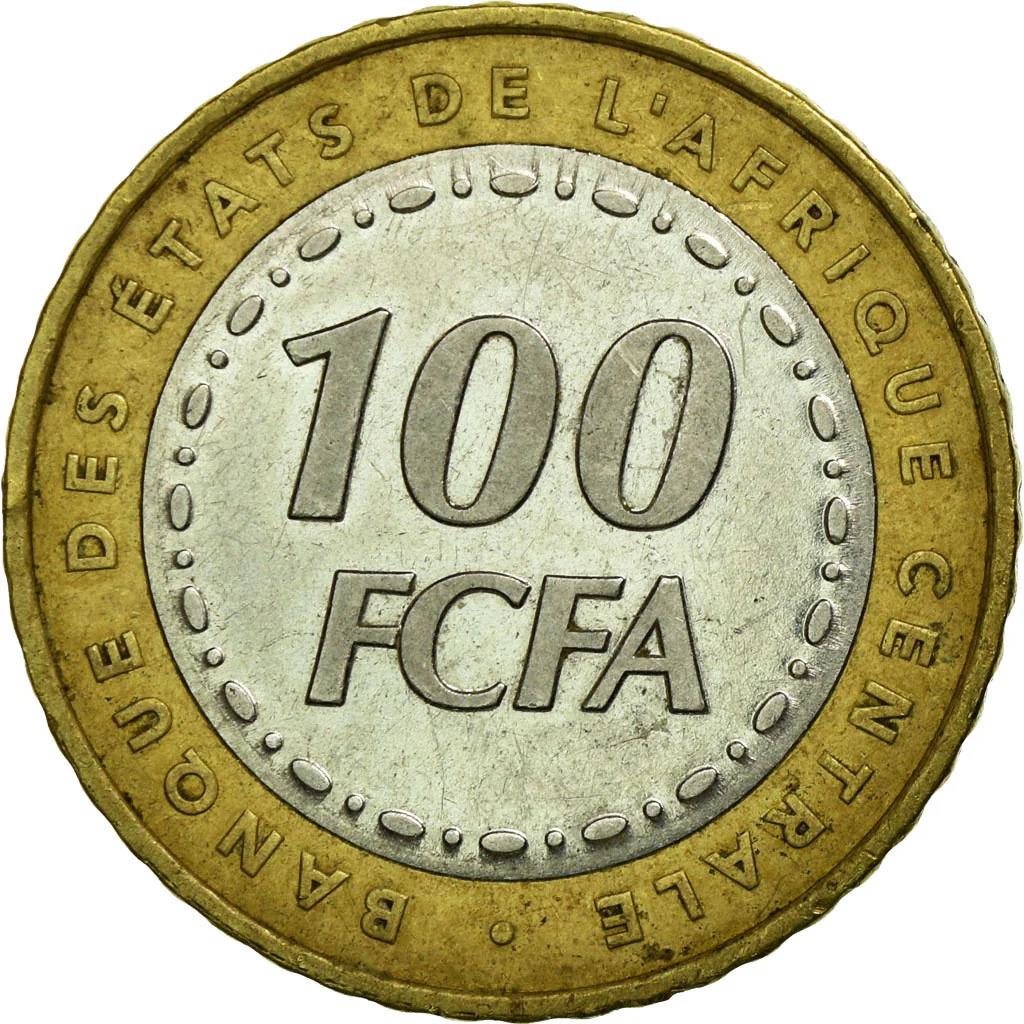 Central African States | 100 Francs Cfa Coin | Plants | Km:15 | 2006 - 2023