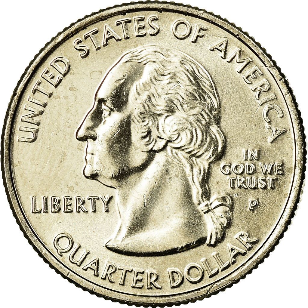 United States | 1/4 Dollar Coin | Utah | Km:400 | 2007