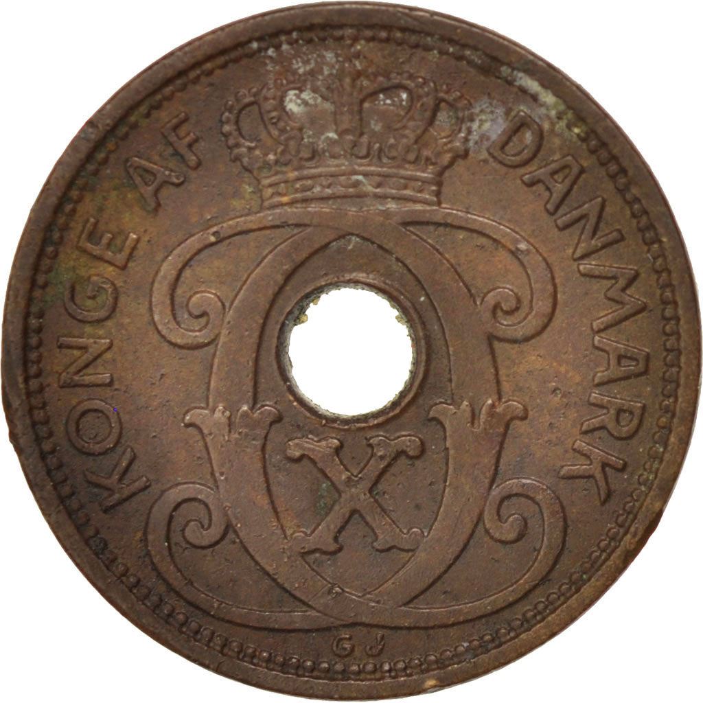 Denmark | 1 Ore Coin | Monogram | Km:826 | 1926 - 1940