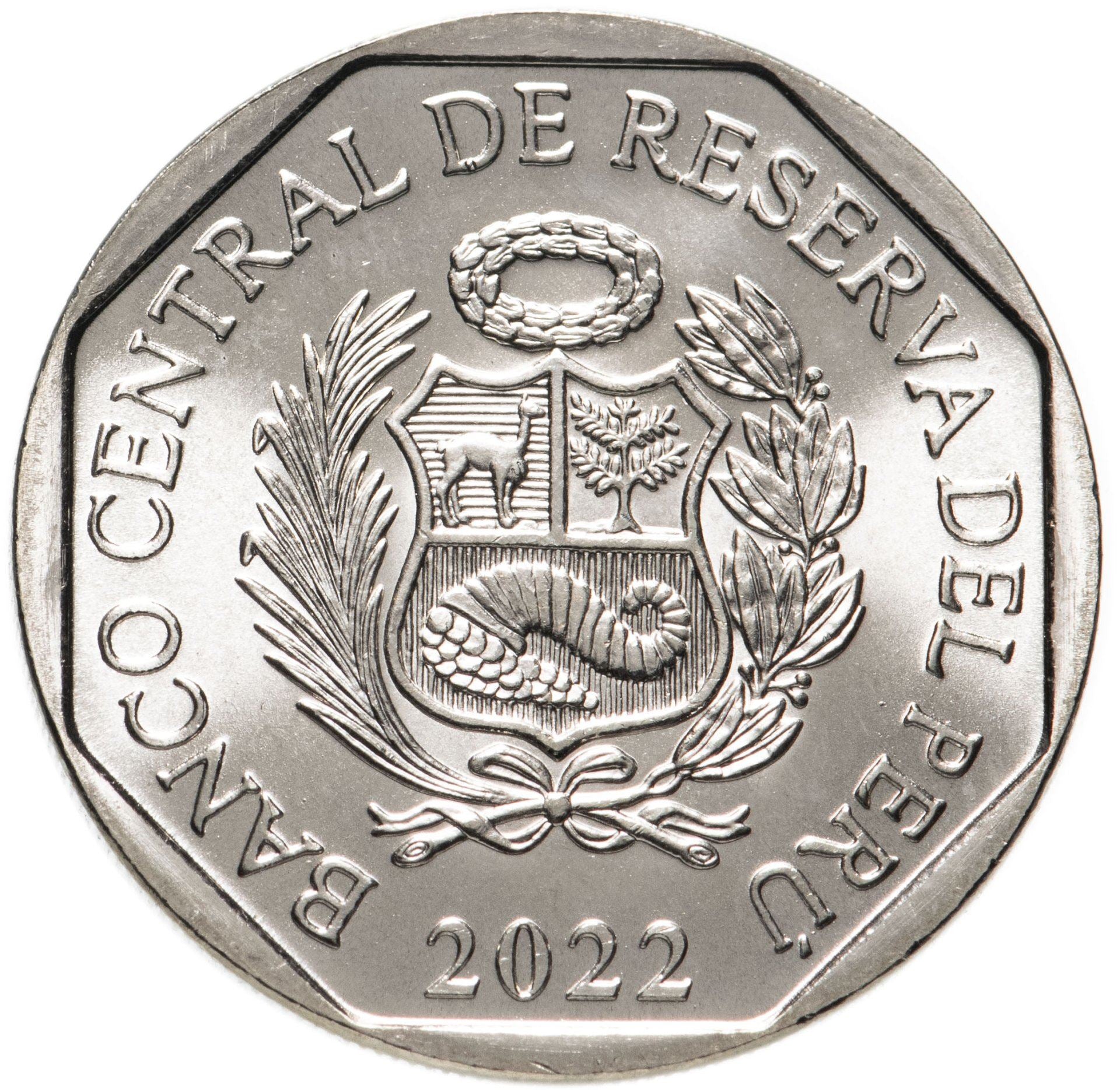 Peru | 1 Sol Coin | Manuel Lorenzo de Vidaurre | KM:433 | 2022