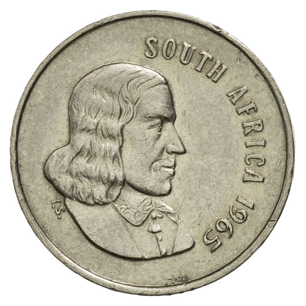 Sør-Afrika 5 Cents Mynt | Engelsk Inskripsjon - SOUTH AFRICA | KM67.1 | 1965 - 1969
