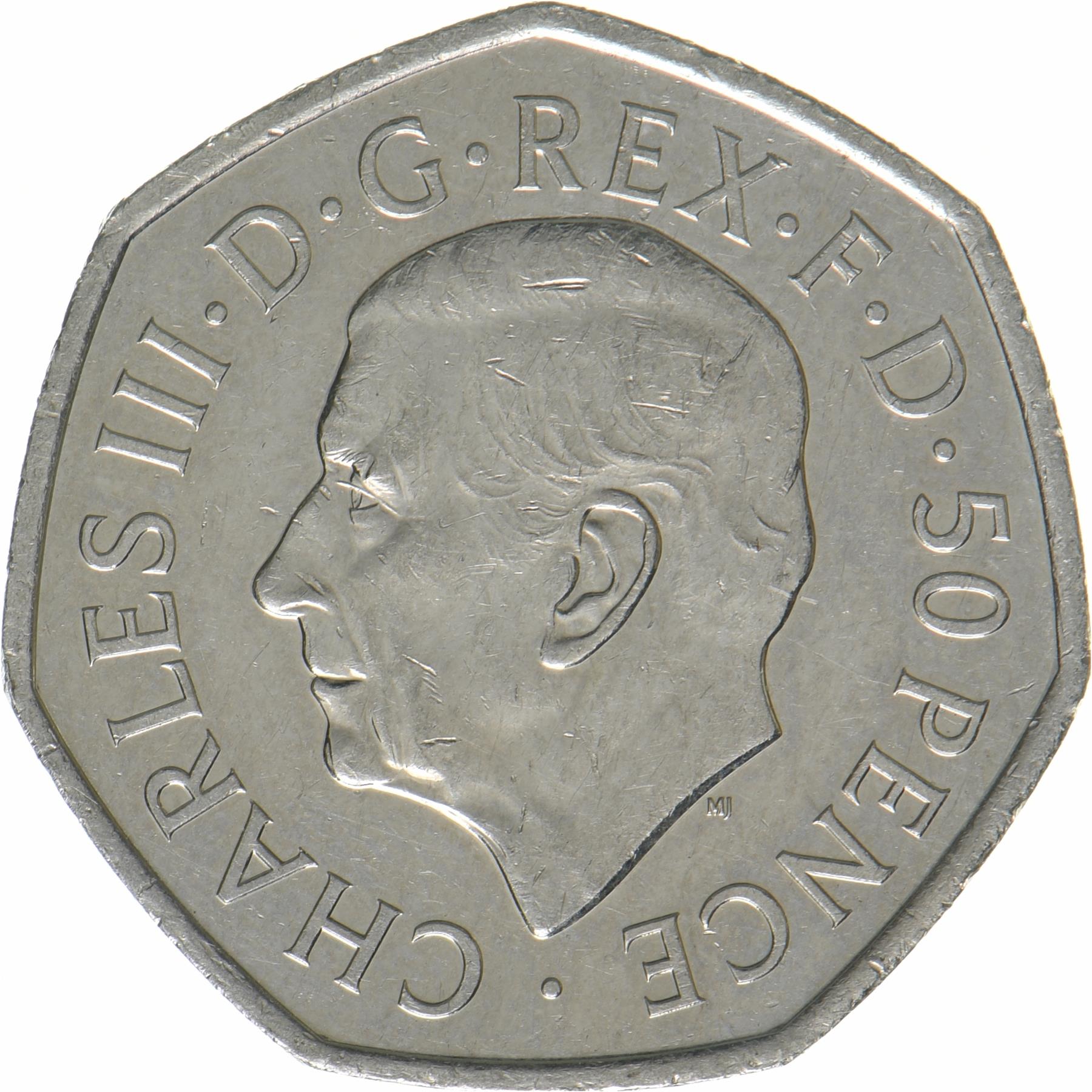 United Kingdom | 50 Pence Coin | Legacy of the Queen | KM:2165 | 2022
