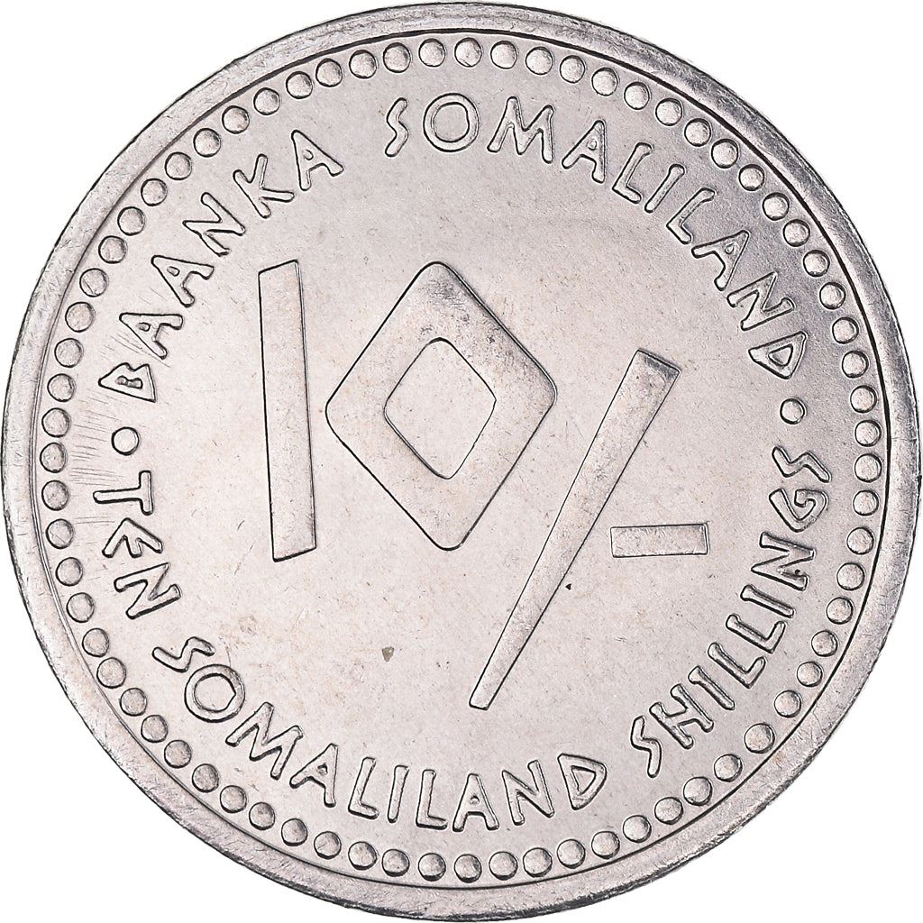 Somaliland | 10-Schilling-Münze | Widder | Edelstahl | KM:9 | 2006