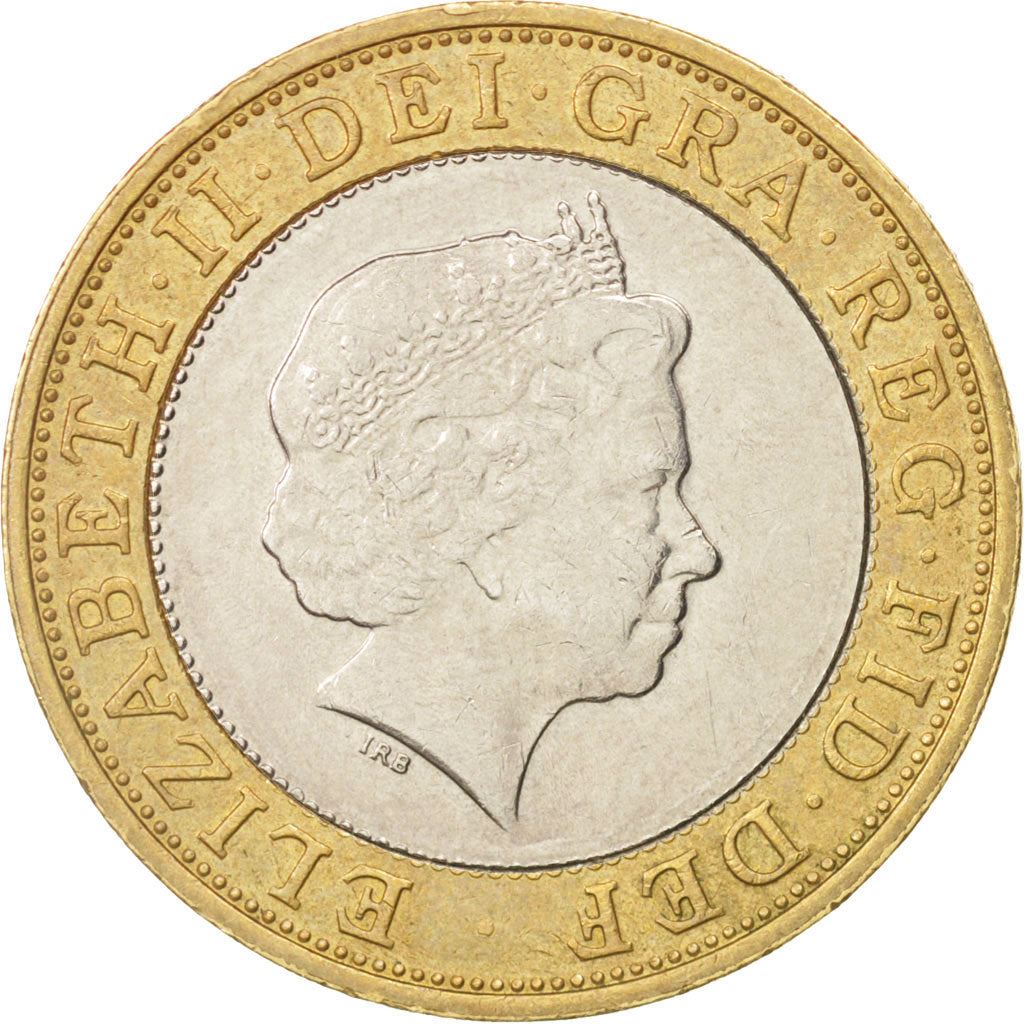 United Kingdom | 2 Pounds Coin | Elizabeth II | Km:994 | 1998 - 2015