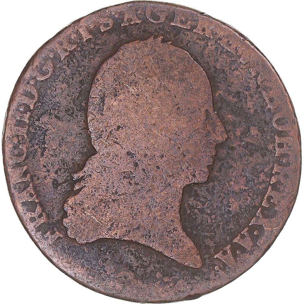Austrian Empire | 3 Kreuzer Coin | Emperor Francis II of Habsburg | Imperial Eagle | Km:2115 | 1800 - 1803