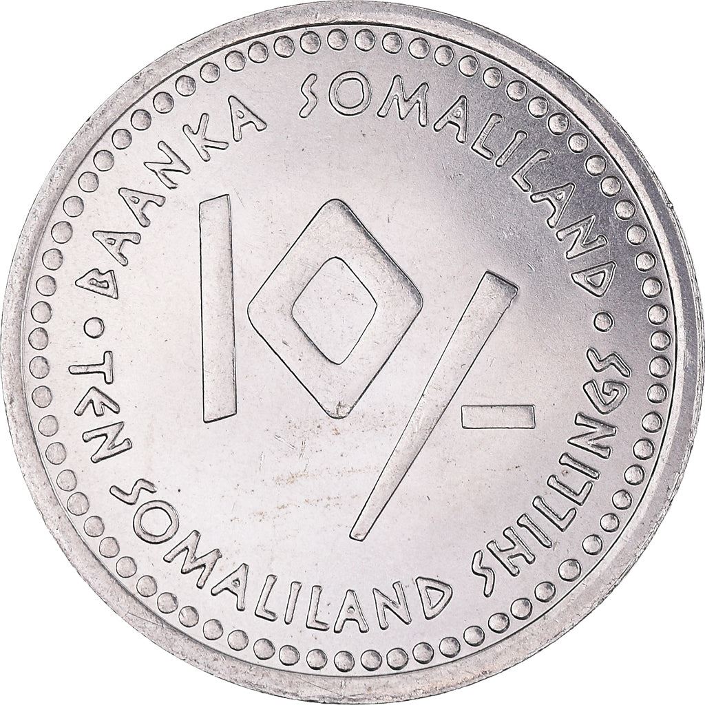 Somaliland | 10 Shillings Coin | Scorpio | Stainless steel | KM:16 | 2006
