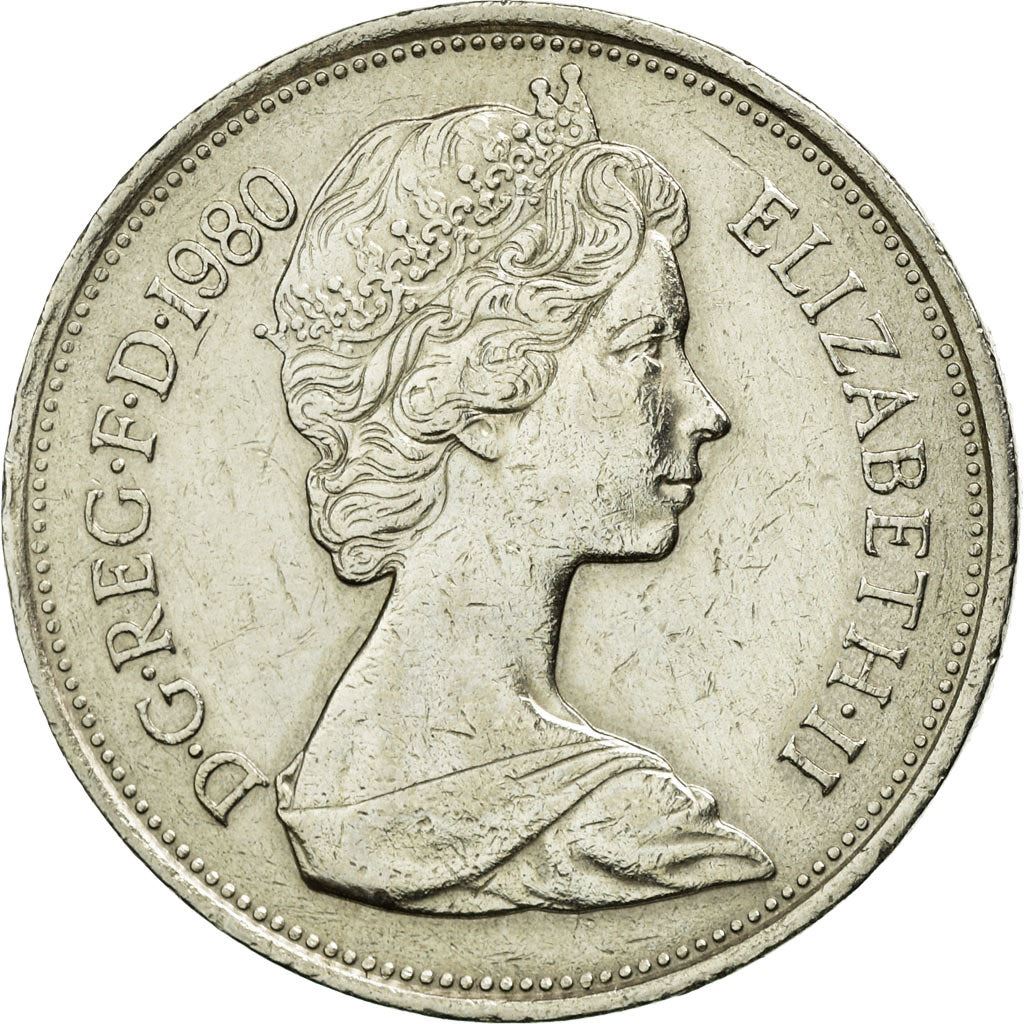 United Kingdom | 10 New Pence Coin | Elizabeth II | Km:912 | 1968 - 1981