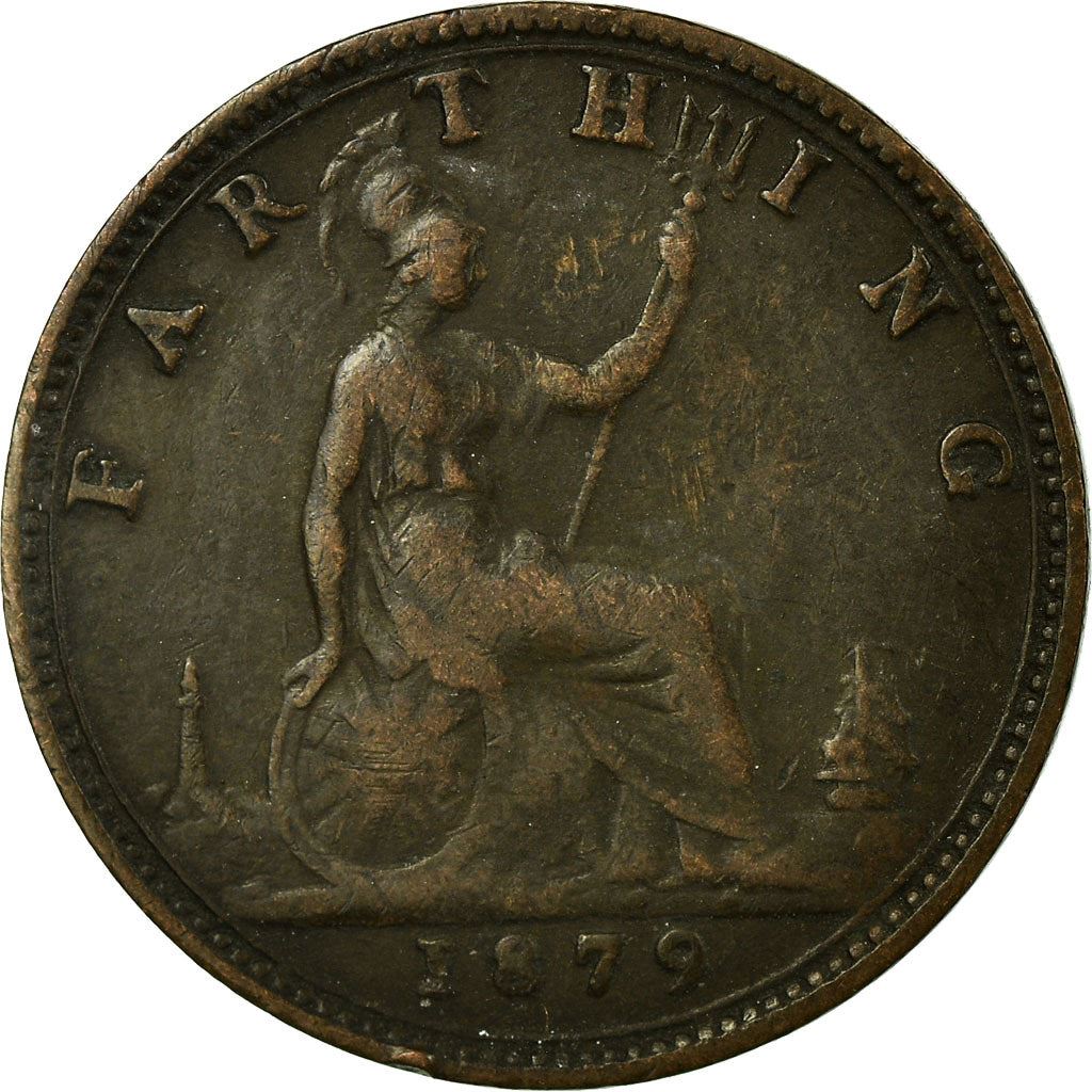 United Kingdom | 1 Farthing Coin | Victoria | Km:753 | 1874 - 1895