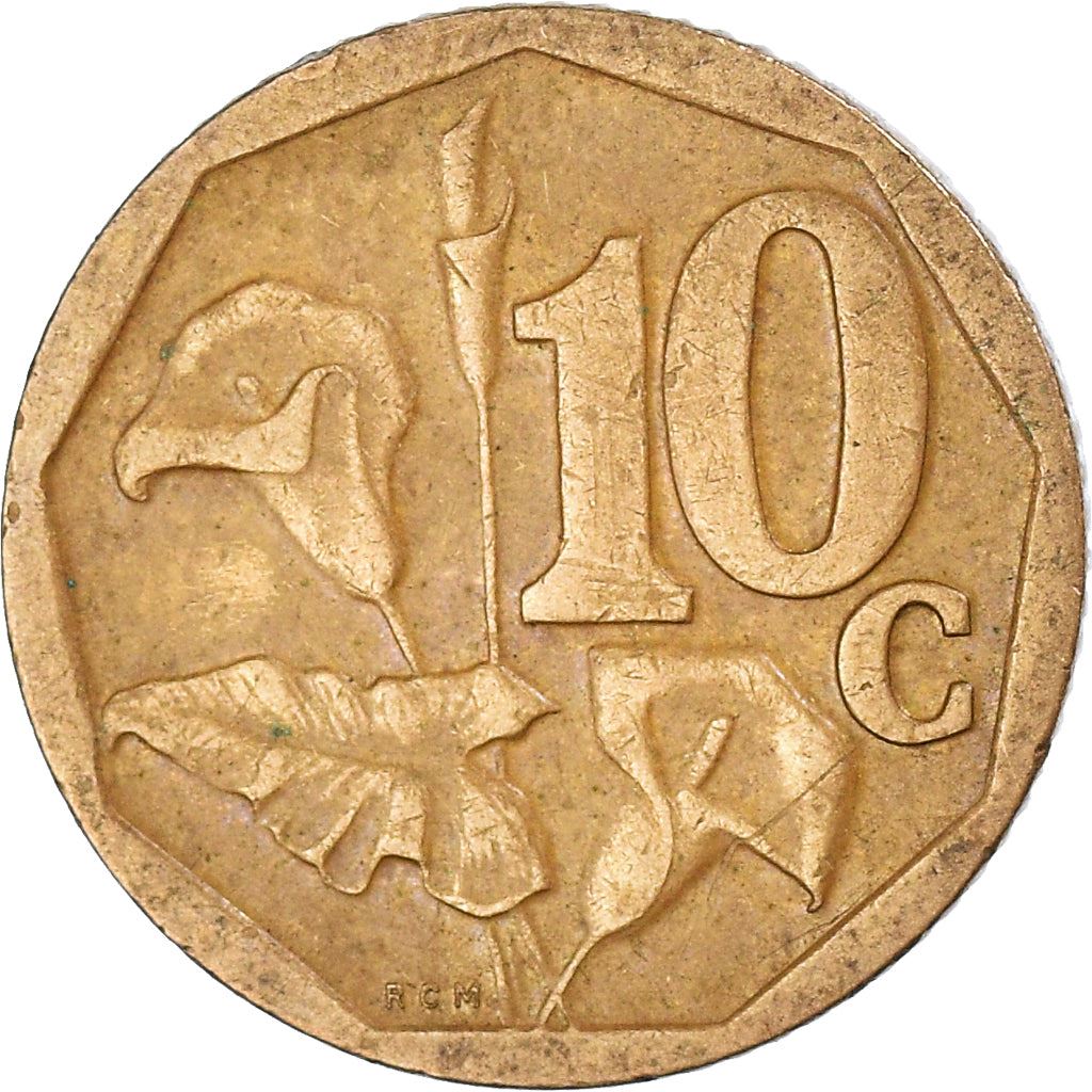 Sør-Afrika 10 Cent Afrikaans Legende - Suid-Afrika Mynt KM487 2006