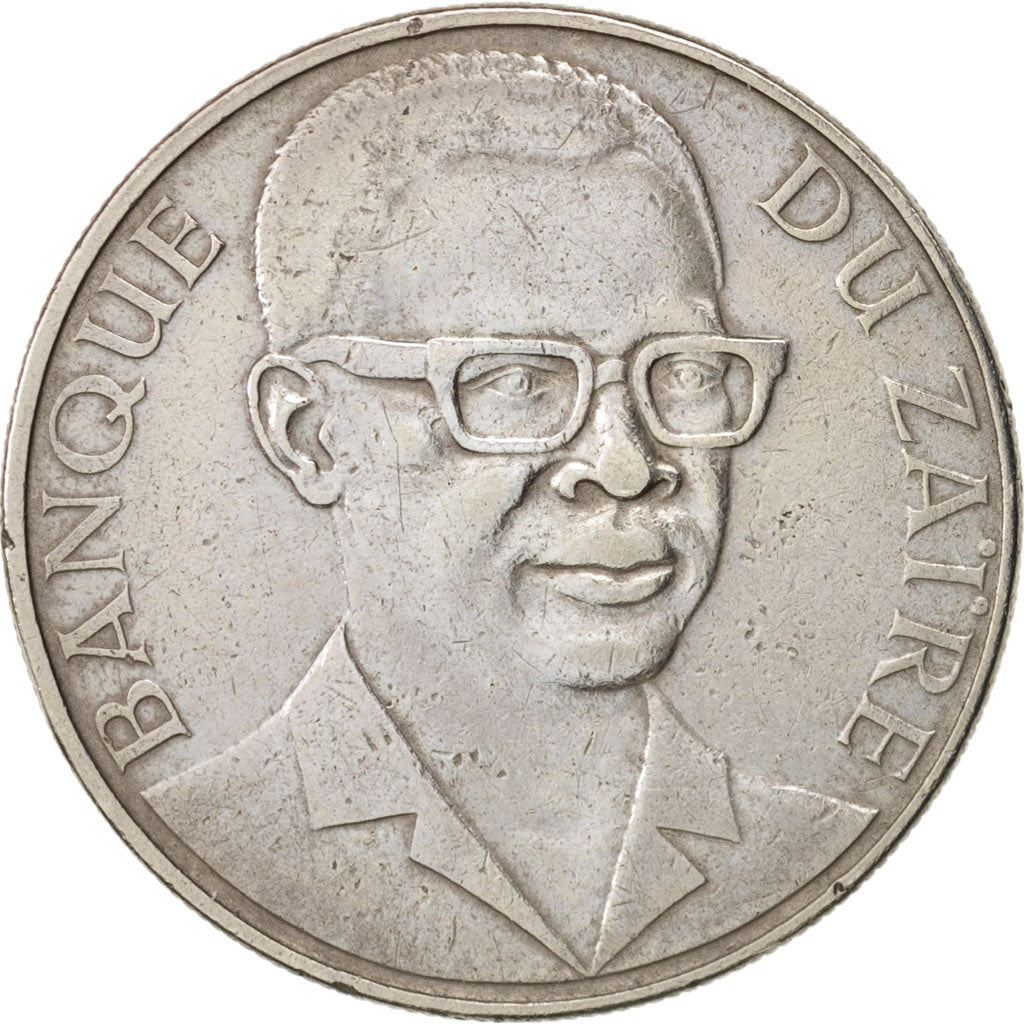 Zaire | 10 Makuta Coin | Mobutu Sese Seko | Km:7 | 1973 - 1978