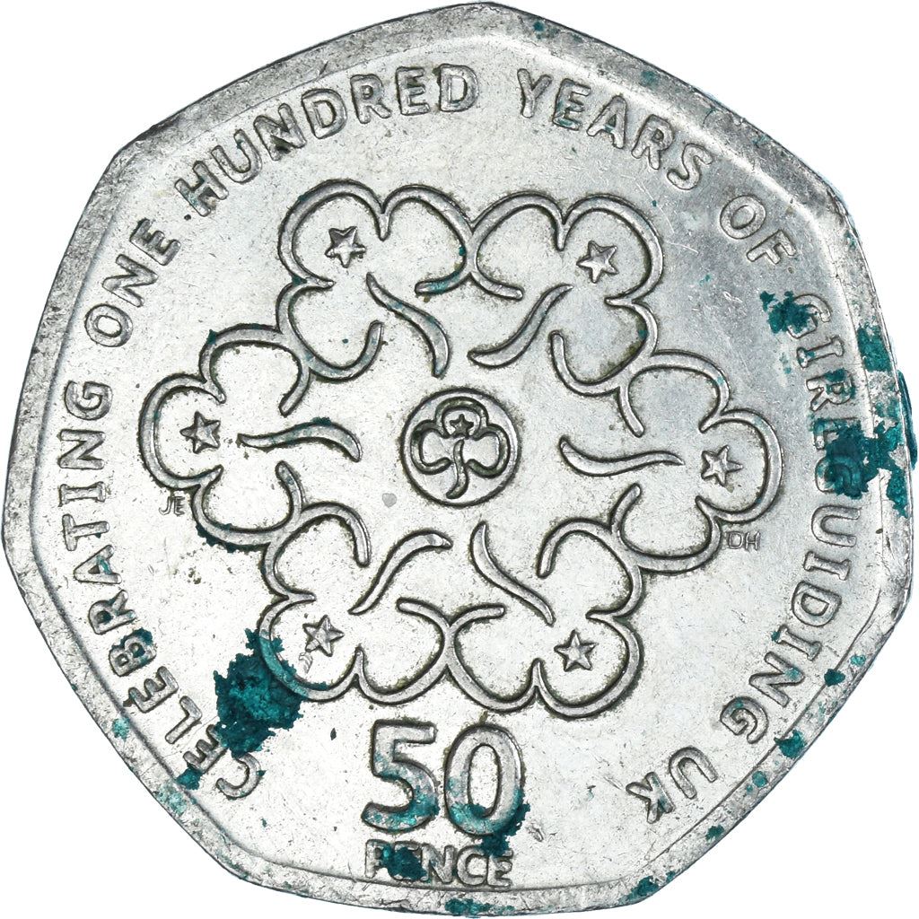 United Kingdom | 50 Pence Coin | Girlguiding | KM:1165 | 2010